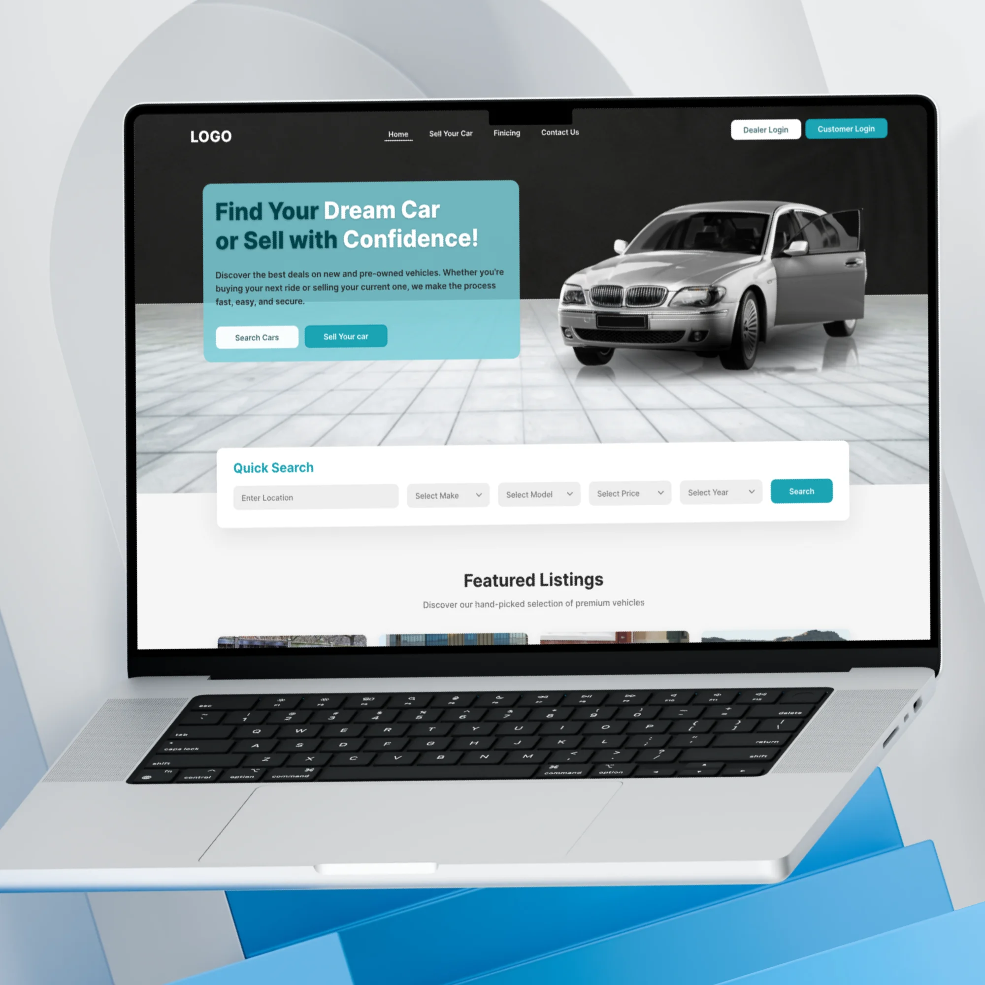 Multi-role car marketplace for dealers and customers