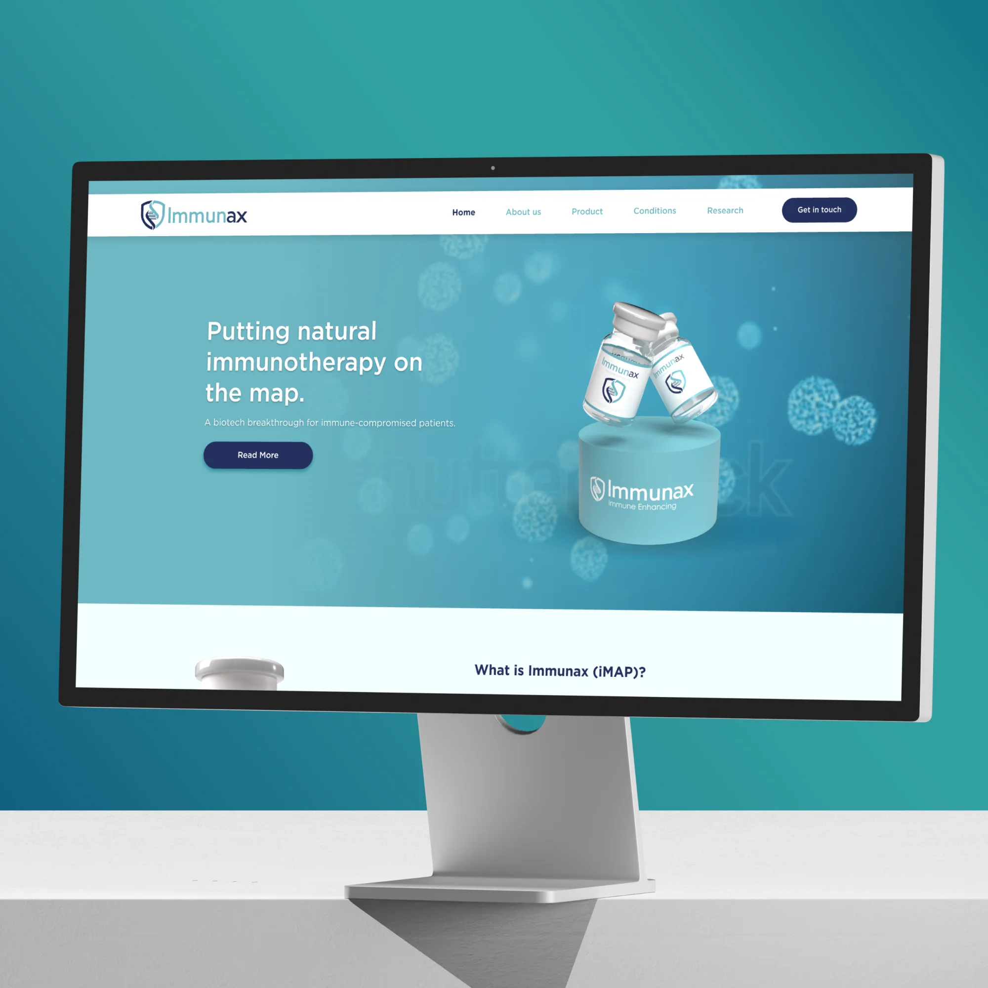 Immunax – a medical information platform for natural immunotherapy awareness.